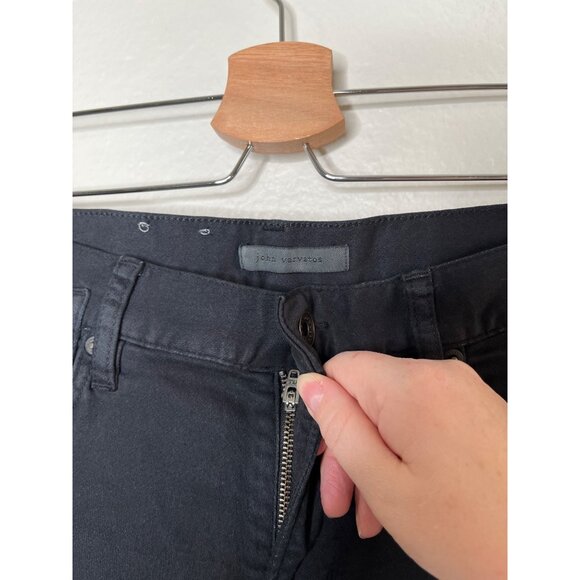 John Varvatos Mens  J701 BLACK WEFT Regular Fit  Jeans 31 Reg - Picture 6 of 12
